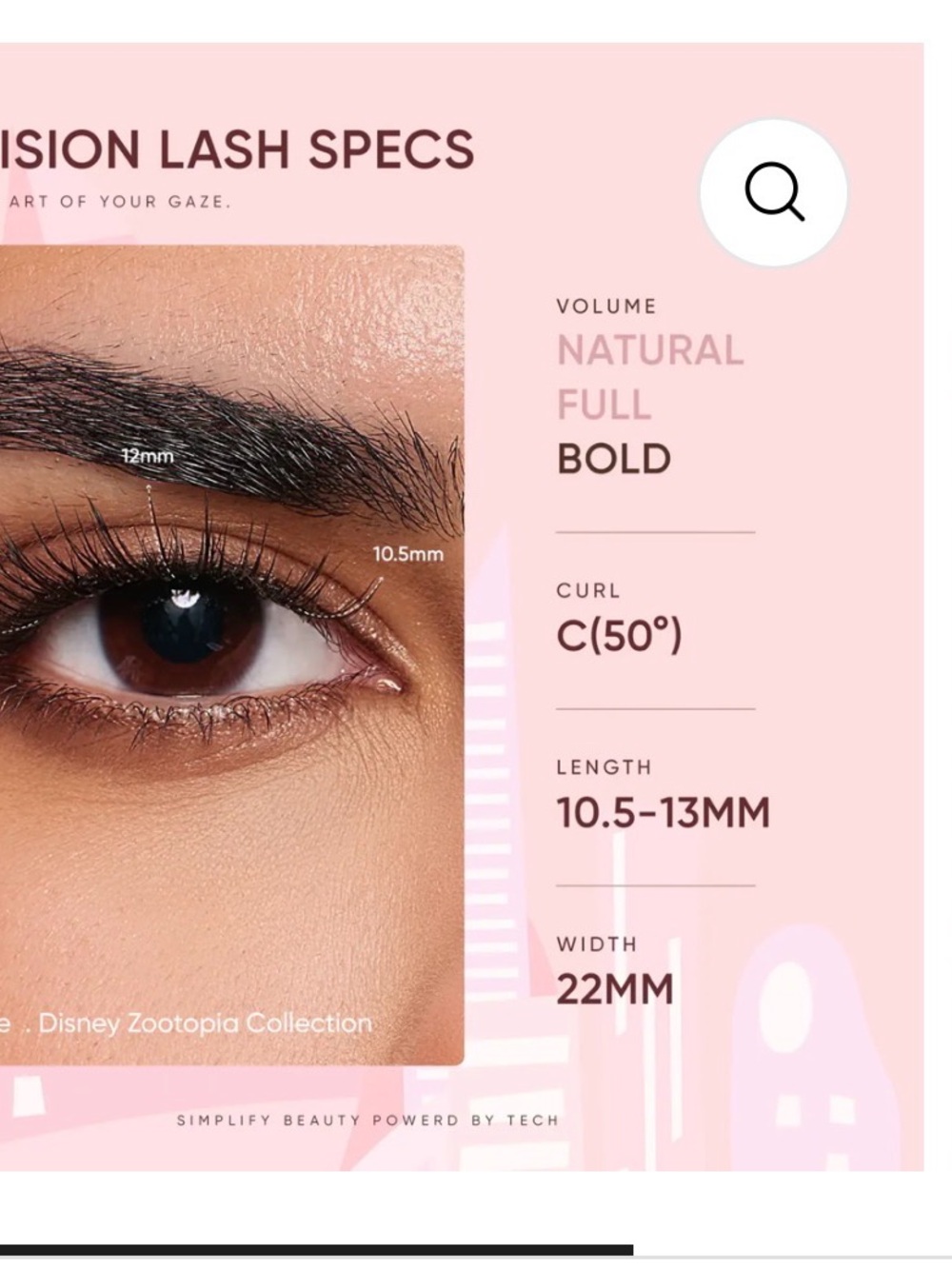 WOSADO | Zootopia Nick style lashes, NEW - Picture 8 of 8